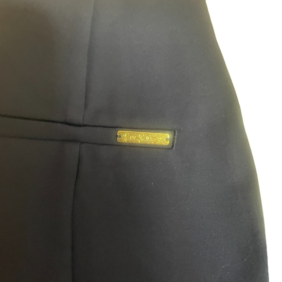 Lilly Pulitzer Small Black Pull On Elastic Waist Skinny Pants Rear Pockets - Pi - Picture 2 of 9